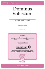 Dominus Vobiscum SSA choral sheet music cover Thumbnail